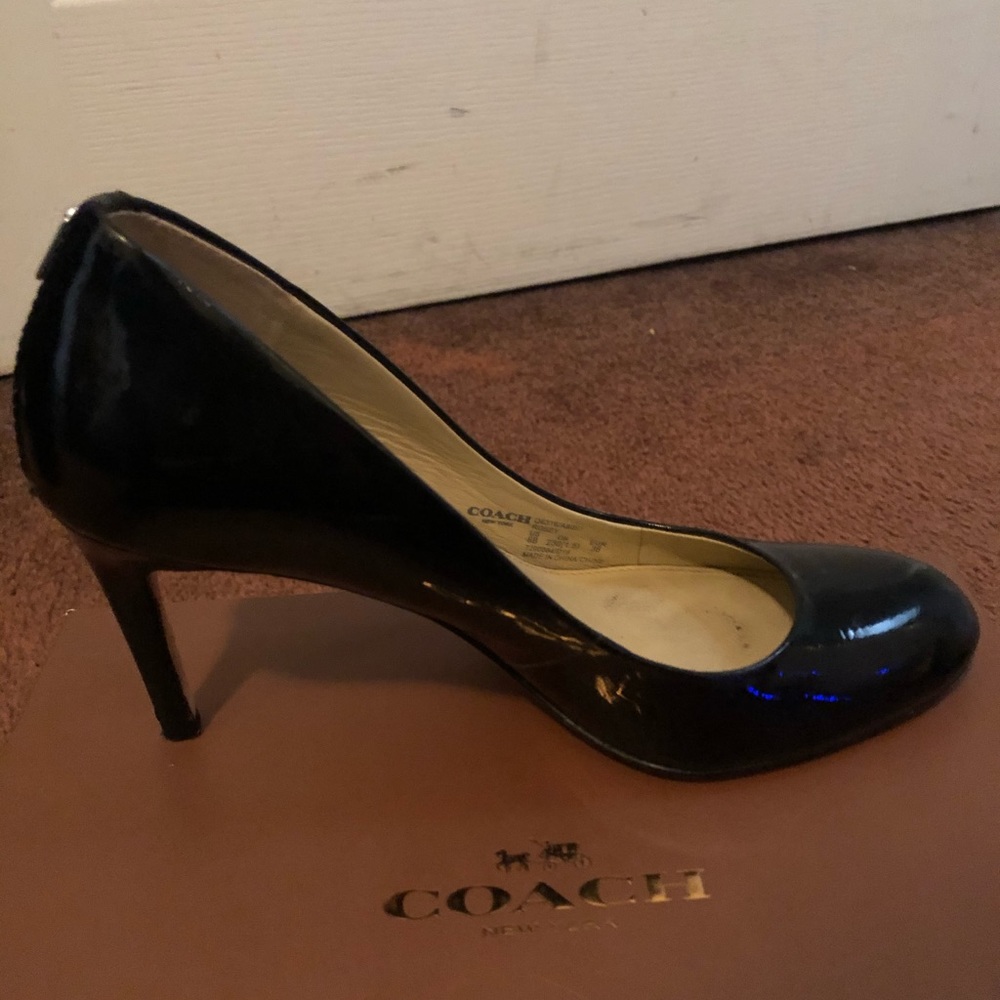 Coach Women's Rosey Patent Heel
